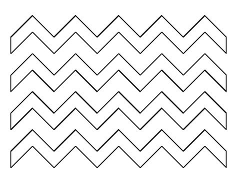Zig zag pattern. Use the printable outline for crafts, creating stencils, scrapbooking, and more. Free PDF template to download and print at http://patternuniverse.com/download/zig-zag-pattern/ Patchwork, Zig Zag Craft Preschool, Zigzag Pattern Design, Printable Stencil Patterns, Printable Outline, Printable Stencils, Coloring Crafts, Zig Zag Design, Chevron Arrows
