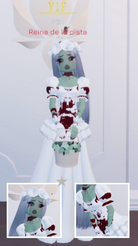 Theme: Apocalipsis zombie (zombie bride) Zombie Dress, Zombie Bride, Zombie, Dress To Impress