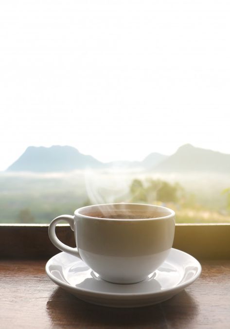 White ceramic coffee cup on wooden table... | Premium Photo #Freepik #photo #background #coffee #wood #light Coffee Shop Photography, Different Types Of Coffee, Coffee Cup Photo, Coffee Wallpaper, Photo White, White Coffee Cups, Mountains Landscape, Coffee Pictures, Coffee Photos