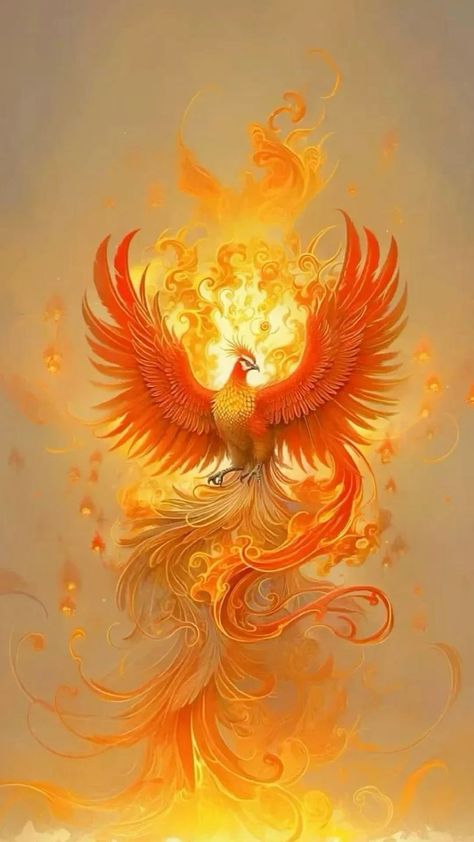 Ideas tattoo for woman Životinje Crteži, Fenix Wallpaper, Real Phoenix Bird, Color Optical Illusions, Phoenix Bird Art, Breakup Messages, Phoenix Artwork, Phoenix Wallpaper, Fox Tattoo Design