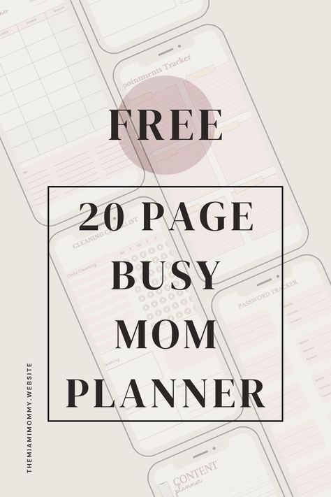 Busy Mom Planner: Your Ultimate Guide to Organized Motherhood ramadandailyplanner #plannerfree #revisionplanner Mom Agenda Planner, Stay At Home Mom Planner Ideas, Mom Binder Printables Free, Mom Planner Ideas, Mom Planner Printables Free, Busy Mom Planner, Mommy Planner, Aesthetic Daily Planner, Aesthetic Planners