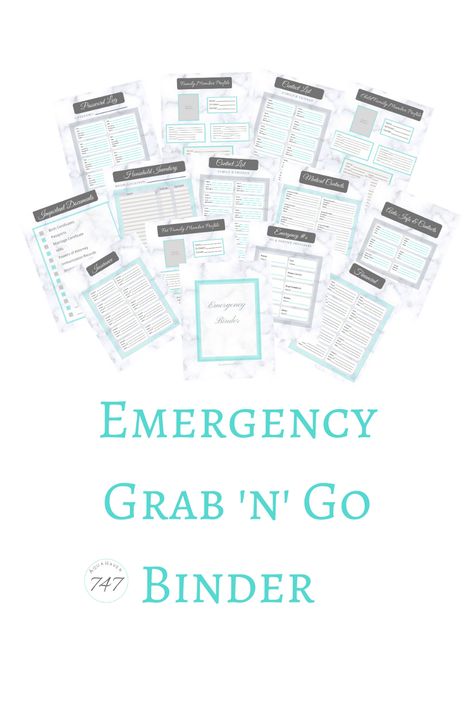 Are you prepared to evacuate your home in an emergency? Do you have all your vital information in one easy to access location? Get your free printables to organize your emergency binder. Emergency Binder Free Printables, Family Binder Free Printables, Emergency Binder Printables, Family Binder Organizer, Emergency Preparedness Binder, Rebuild Your Life, Binder Printables Free, Emergency Preparedness Items, Family Emergency Binder