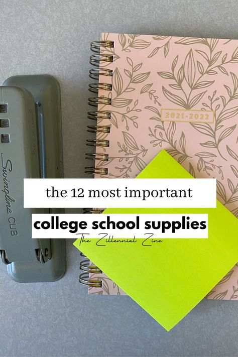 college school supplies college school supply list College Needs School Supplies, Best College Supplies, College Things To Buy, Best College School Supplies, College School Supplies Essentials, College Class Supplies, College Back To School Supplies, University School Supplies, Graduate School Supplies