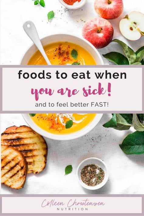 Essen, Food For Fever, Best Food When Sick, Best Sick Food, Best Foods For Colds, Food For Sick People, Food When Sick, Eat When Sick, Ancient Food