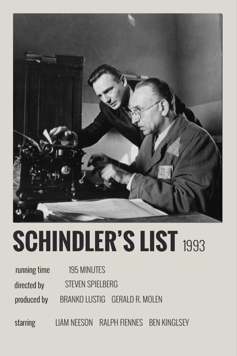 Schindler's List Movie, Schindler’s List, Schindler's List, Literature Humor, Film Posters Minimalist, Best Movie Posters, Polaroid Poster, Movie Poster Wall, Minimal Movie Posters
