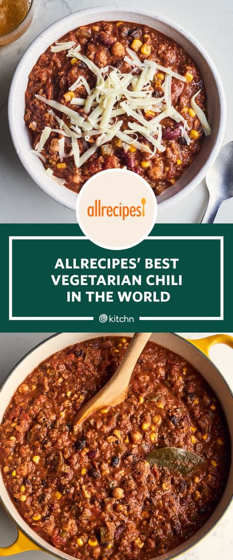 Vegetarian Chili With Impossible Meat, Slow Cooker Vegetarian Chili Recipe, Award Winning Vegetarian Chili, Pressure Cooker Vegetarian Chili, Chilli Recipe Crockpot Vegetarian, Vegetarian Chili Slow Cooker Recipes, Hearty Vegetarian Chili, Chili Recipe Meatless, Best Meatless Chili Recipe