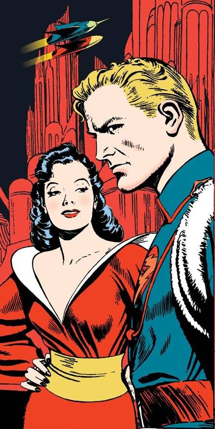 From the classic Flash Gordon art and image archives Flash Gordon Comic Art, Classic Comic Art, Flash Gordon Art, Dash Wilder, Flash Gordon Comic, Alex Raymond, Buck Rogers, Flash Gordon, Sci Fi Comics