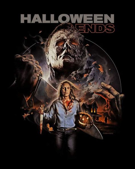 The Halloween Zone - Immortalis on Twitter: "What did everyone think of #HalloweenEnds ? #HorrorFam #MichaelMyers https://t.co/PFvS8SHpu7" / Twitter Michael Meyers Halloween, Come Get Me, Fright Rags, Halloween Ends, Michael Myers Art, Horror Movie T Shirts, Halloween Film, Halloween Horror Movies, Horror Artwork