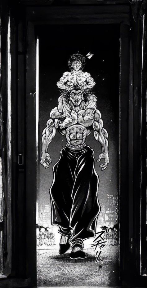 Hanma Family, Baki Wallpaper, Baki Aesthetic, Yujiro Hanma, Martial Arts Anime, Dragon Ball Z Iphone Wallpaper, Baki Hanma, Anime Romans, Gym Art