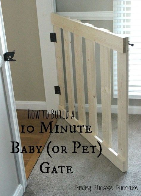 Diy Baby Gate, Stair Gate, Hemma Diy, Baby Gates, Baby Gate, Cute Dorm Rooms, Pet Gate, Dog Gate, Finding Purpose