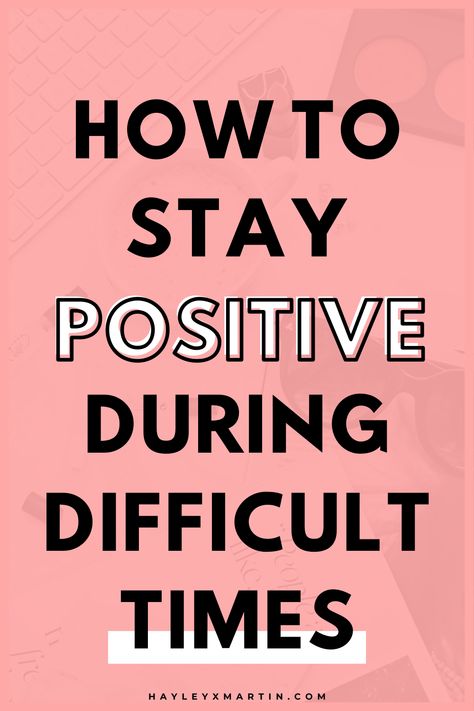 Who knew a couple of months back we would be spending a substantial amount of time under lockdown measures? I don’t know about you, but I sure didn’t count this into my plans for 2020. There’s so much negativity in the world right now, it’s hard to stay upbeat during times of crisis. How to stay positive during difficult times... How To Stay Mentally Strong, How To Stay Positive In A Negative World, How To Stay Positive During Hard Times, How To Stay Positive, Tips To Be Happy, Life Changing Habits, Health Affirmations, Productive Things To Do, Removing Negative Energy