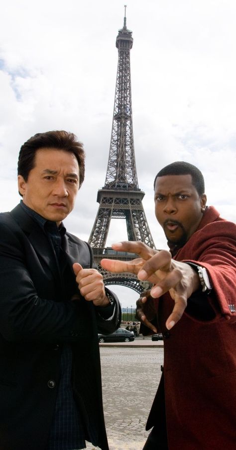 Funny Films, Rush Hour 3, Movie Duos, Chris Tucker, Rush Hour, Jackie Chan, Movie Wallpapers, Funny Movies, Film Aesthetic