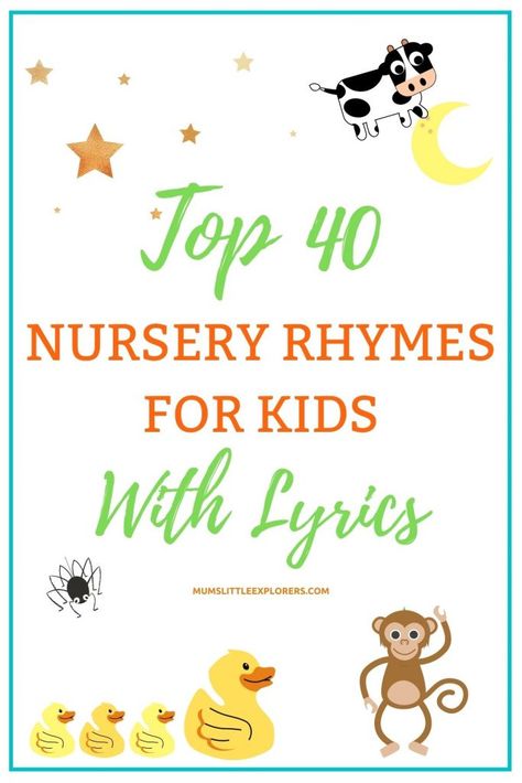 Baby Nursery Rhymes, Nursery Rhyme Costumes, Nursery Songs Lyrics, Baby Song Lyrics, Short Nursery Rhymes, Nursery Rhymes For Toddlers, Nursery Rhyme Costume, Nursery Rymes, Songs For Babies