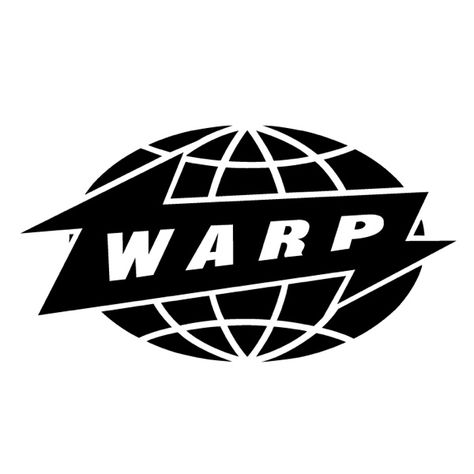 Warp Records Record Label Logo, Warp Records, Designers Republic, Ian Anderson, Globe Logo, Logo Label, Grizzly Bear, Logo Mark, Typography Logo