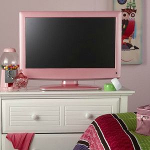 Pink tv. :) Pink Tv, Kitchen Pink, All Things Pink, Spoiled Brat, Pink Things, Diy Deco, I Believe In Pink, Pink Life, Pink House