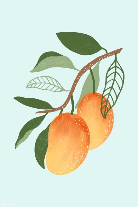 Gallery Wall 8x10, Mango Vector, Orange Illustration, Mango Design, Pomegranate Design, Pineapple Wallpaper, Fruit Market, Peach Wallpaper, Pattern Design Inspiration