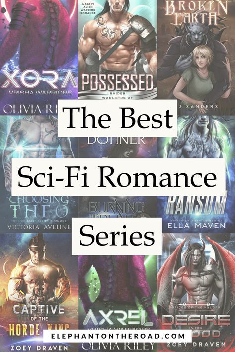 Now that Halloween is around the corner I thought it would be a great idea to share with you the best sci-fi romance book series that I have read. This sub-genre might not be everyone's cup of tea, but there's something fascinating about stories that happen outside planet Earth or on a futuristic time. Now, there are many different sci-fi romance books that you can explore (with different type of aliens as well). Sci Fi Romance Books, Sci Fi Books To Read, Alien Romance Books, Alien Books, Adventure Romance Books, Romance Book Series, Fiction Romance Books, Best Sci Fi Books, Book Tbr