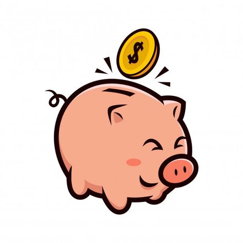 Happy Piggy Bank Mascot Design. Download thousands of free vectors on Freepik, the finder with more than a million free graphic resources Piggy Bank Drawing, Iphone Background Roses, Piggy Bank Design, Piggie Bank, Money Icon, Png Images For Editing, Money Stickers, 디즈니 캐릭터, Bullet Planner