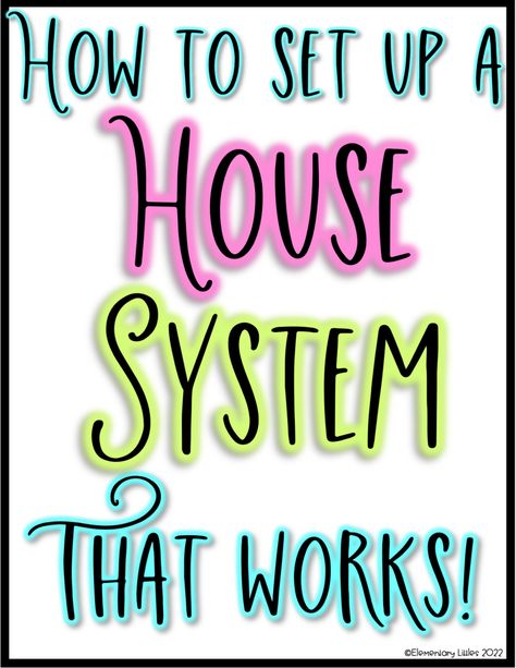 House Systems In School, Classroom Management Point System, House Cup Classroom Management, Student Turn In System, House Cup Harry Potter, House System In High School, Grading System Elementary, Pbis Middle School Wide, School House System Ideas