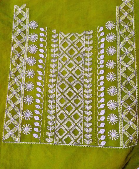 Chikankari Work Embroidery, Chickenkari Embroidery Designs, Chikankari Motifs Design, Chickenkari Embroidery Motifs, Chickenkari Designs, Chikenwork Kurti Design, Chikankari Embroidery Motifs Pattern, Shadow Work Embroidery Design, Chikankari Motif