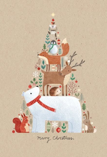 Christmas Wallpaper For Iphone, Company Christmas Cards, Christmas Card Online, Greetings Island, Illustration Noel, Custom Christmas Cards, Christmas Phone Wallpaper, Cute Christmas Wallpaper, 카드 디자인