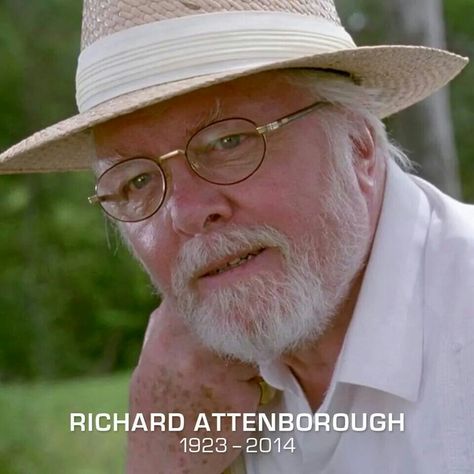 John Hammond from Jurassic Park John Hammond, Jurassic Movies, Character Motivation, Richard Attenborough, Jurassic Park 1993, The Great Escape, Jurassic Park World, Steven Spielberg, British Actors