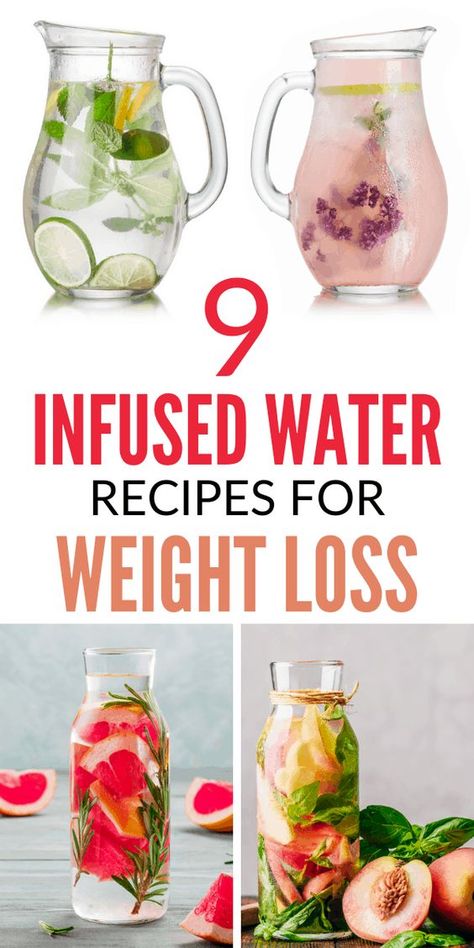 Easy infused water for weight loss Recipes. Mix your favorite fruit with refreshing herbs to create your DIY detox water in no time! Infused Water, Smoothies Vegan, Diy Detox, Baking Soda Beauty Uses, Cook Smarts, Infused Water Recipes, Refreshing Summer Drinks, Simple Health, Good Foods To Eat