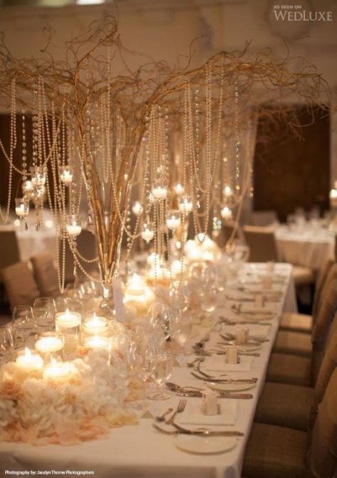 31 Prettiest Pearl Wedding Inspirational Ideas Floating Led Candles, Eiffel Tower Vases, Hanging Paper Lanterns, Led Curtain Lights, Special Events Decor, Flower Wall Wedding, Floral Backdrop, Beaded Chandelier, Event Lighting