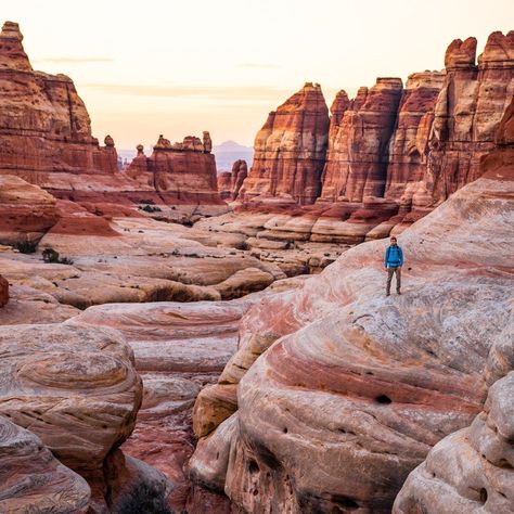 Canyonlands National Park in Utah: The best things to do in Canyonlands including the Mesa Arch, White Rim Overlook, Green River Overlook, The Needles District, Druid Arch, Chesler Park Trail, and more! This is one of the best things to do in Utah and you don't want to miss this national park near Moab! #canyonlandsnationalpark #moab #utah #madetoexplore Fantasy Canyon Utah, Utah Arches National Park, White Rim Trail Utah, Mighty Five National Parks, Teagan Core, Utah Rocks, Utah Moab, Utah Bucket List, Arches Park