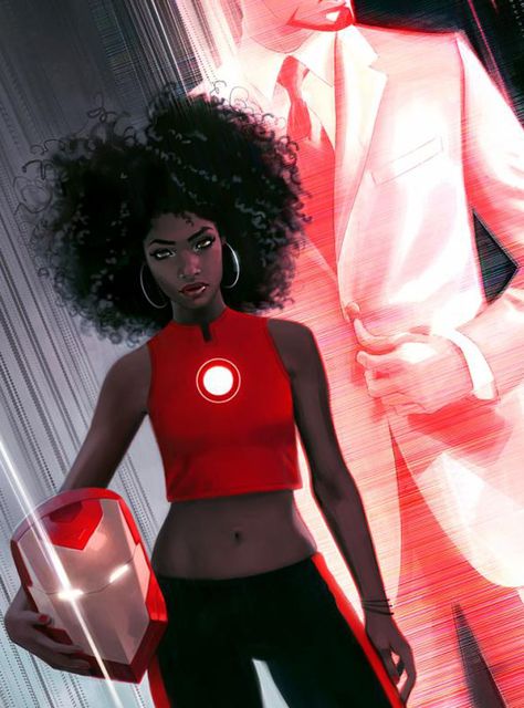 There's one problem with Marvel's new Black girl Iron Man we need to talk about Riri Williams, Dr Octopus, Iron Man Marvel, Iron Men 1, Black Superheroes, New Iron Man, Iron Men, Robert Downey Jr., Iron Man Comic