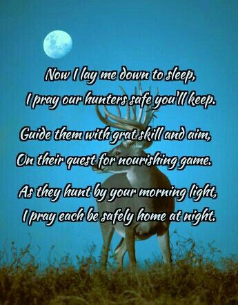 Hunter safety prayer Safety Prayer, Hunters Prayer, Prayer For Safety, Hunter's Prayer, Hunting Signs, Deer Heads, Lay Me Down, Hunter S, Prayer Quotes