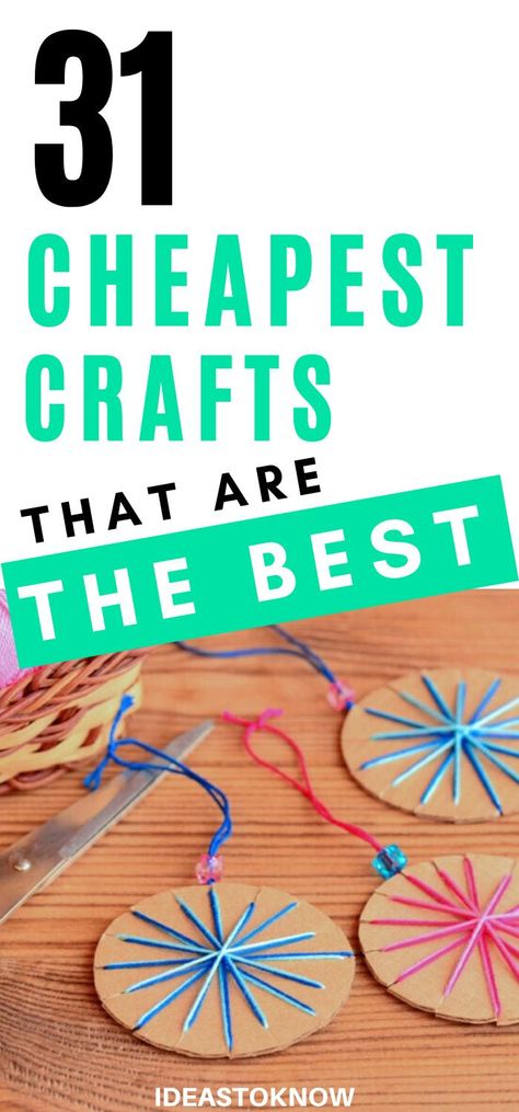 Easy Group Projects Craft Ideas, Diy Cheap Crafts To Sell, Crafts Under $5, Crafts To Do When Bored For Adults, Easy Crafts For Special Needs Adults, Inexpensive Crafts To Sell, Diy Easy Crafts To Sell, Inexpensive Crafts For Adults, Craft Ideas For Adults With Disabilities