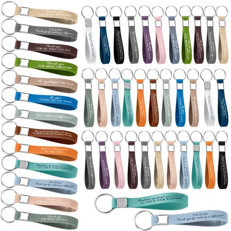 PRICES MAY VARY. Pull On closure 100 Pieces for Replacement: you will receive 100 pieces of inspirational keychains bulk in 20 different designs, 5 pieces for each design; The sufficient quantity and rich styles cover your needs for daily use, replacement and sharing with others Motivational Words: these silicone appreciation gifts are vividly printed with many positive, inspirational and warmhearted words, to bring recipients more positive energy and vitality, and give them more bravery towards Business Teacher, Inspirational Keychains, Staff Appreciation Gifts, Traditional Colonial, Colonial Christmas, Employee Appreciation Gifts, Women Office, Staff Appreciation, Employee Appreciation