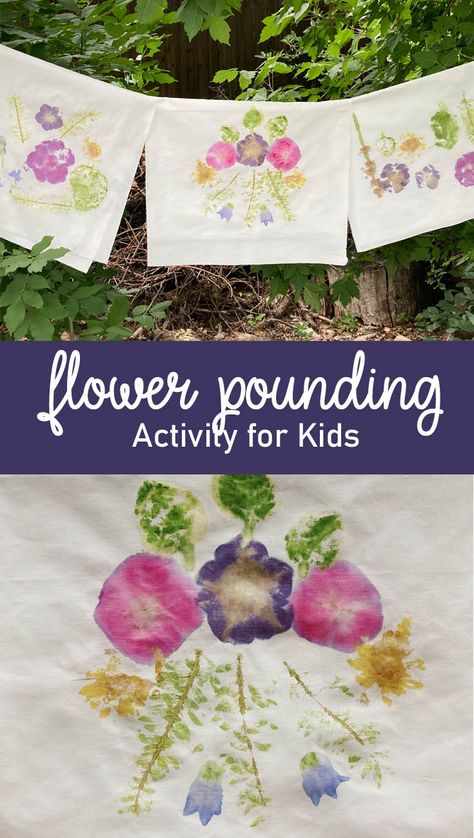 Wildflower Activities For Kids, Crafts For 10-12, Wildflower Lesson, Nature Craft Preschool, Wild Flower Crafts, Kids Garden Activities, Toddler Flower Activities, Botany Crafts, Nature Toddler Activities