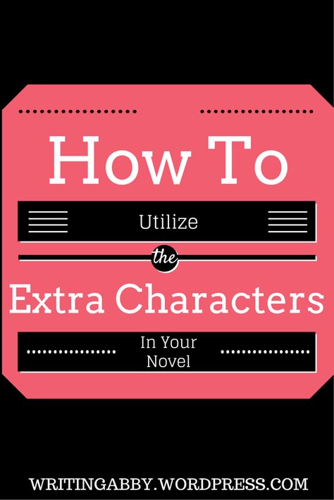 Remember two weeks ago, when Are Your Minor Characters REALLY Necessary? went live on Writing Abby? Well, here’s the follow-up post I promised you guys. Now, this is the complete continuation, so l… Secondary Characters, Story Tips, A Writer's Life, Writing Characters, Editing Writing, On Writing, Writer Workshop, Writers Write, Writing Stuff