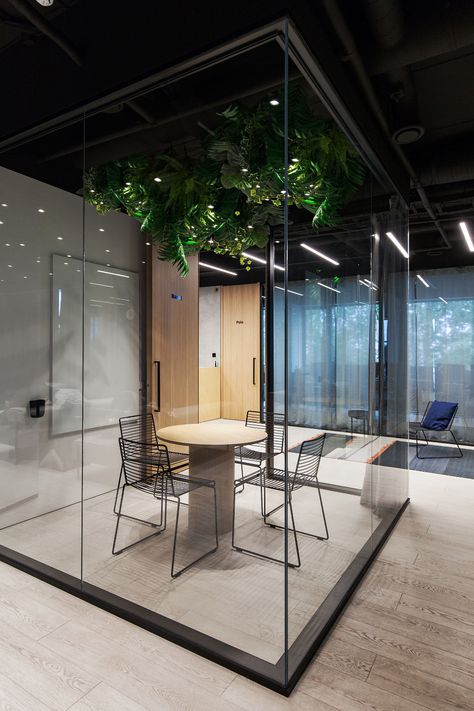 Modern Office Design Ideas, Modern Office Ideas, Office Design Concepts, Industrial Office Space, Industrial Office Design, Office Design Inspiration, Corporate Office Decor, Office Interior Design Modern, Modern Office Interiors