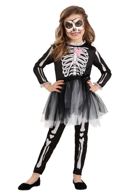 Skeleton Dress Costume, Kids Skeleton Costume, Skeleton Leggings, Skeleton Dress, 4t Dress, Skeleton Costume, Costume For Kids, Dinosaur Costume, Pink Felt