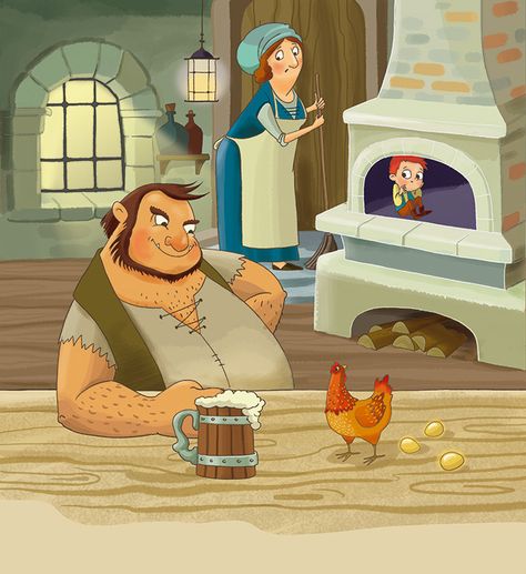 Jack and the Beanstalk :: Behance Jack And The Beanstalk