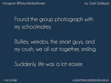 Lines For School Memories, School Days Quotes, High School Quotes, School Life Quotes, Childhood Quotes, Farewell Quotes, Society Quotes, Scribbled Stories, Tiny Stories