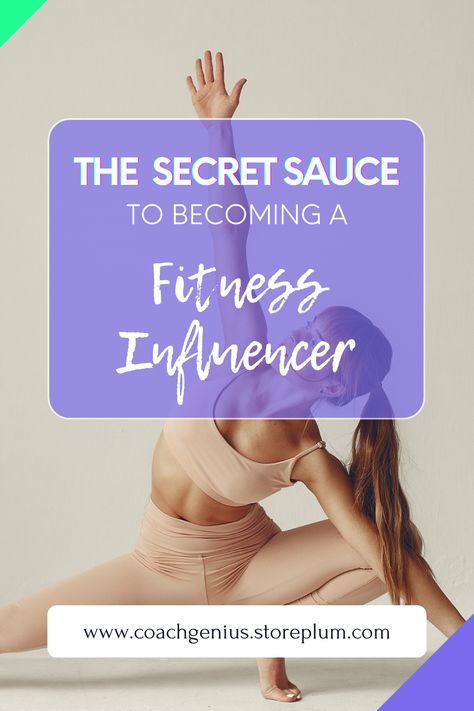 Ready to be the best fitness influencer out there? 🌟💪 'The Secret Sauce To Becoming A Fitness Influencer' unveils the must-have blend of technical skills, savvy social branding, and strategies to grow your social media following. Learn from top influencers about what really drives success in the digital fitness world. Whether you're starting out or looking to level up, this is your roadmap to influencer glory. Click to uncover the secrets and start your transformation now! #FitnessInfluencer How To Be A Fitness Influencer, Personal Trainer Marketing, Fitness Influencer, Youtube Analytics, Instagram Insights, Grow Your Social Media, Social Media Following, Fitness Coaching, Social Branding