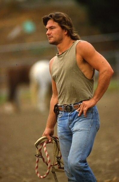 ....because how could I possibly not pin this. Really. Patrick Swazy, Men Body Types, Patrick Swazey, Patrick Swayze Dirty Dancing, Lisa Niemi, Patrick Wayne, Kurt Russell, Patrick Swayze, The Cowboy