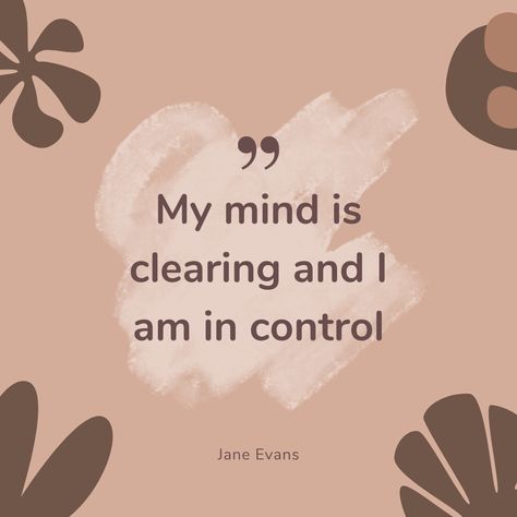 I Am In Control Affirmations, Clear Mind Quotes, Im In Control, Vision Manifestation, I Am In Control, Clear My Mind, Hustle Quotes Motivation, Affirmation Manifestation, 2024 Moodboard