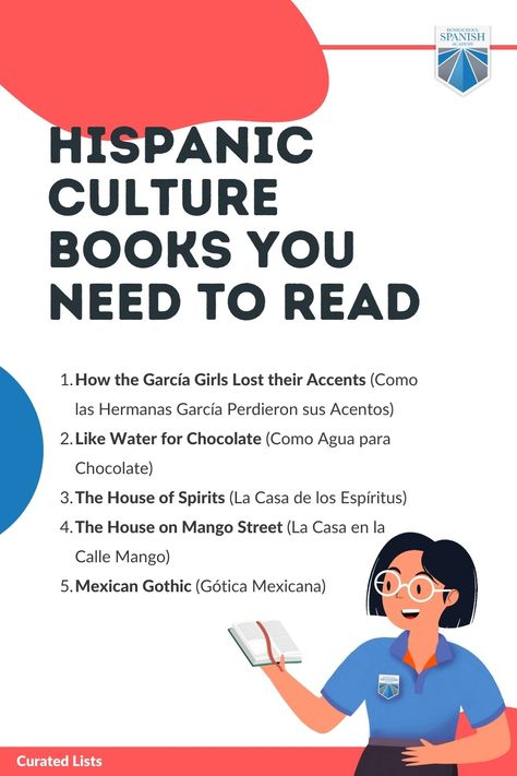 We’re about to deep-dive into Hispanic culture. Books and other top-notch Hispanic literature are not only alive and thriving within this culture, but also hold some of the greatest treasures in the literary world. #spanishbooks #spanishonline #spanish #spanishliterature Spanish Books To Read, Books In Spanish, Book Bouquet, Spanish Literature, Homeschool Spanish, Hispanic Culture, 100 Books, Spanish Learning, Recommended Books