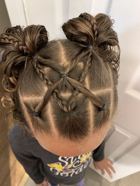 Toddler Hairstyles Girl Fine Hair, Baby Girl Hairstyles Curly, Cute Toddler Hairstyles, Girly Hairstyles, Easy Little Girl Hairstyles, Kids Curly Hairstyles, Girl Hair Dos, Lil Girl Hairstyles, Girls Hairstyles Easy