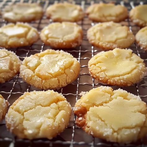 Kentucky Butter Cake Cookies Recipe - Kentucky Butter Cake Cookies Recipe, Pie, Essen, Rich Butter Cookies, Cake Mix Butter Cookies, Crumbl Kentucky Butter Cookie Copycat, Kentucky Butter Cookies, Kentucky Cookies, Butter Cake Cookies Recipe