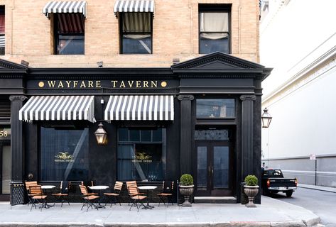 Wayfare Tavern SF Restaurant  // via Stacie Flinner Restaurant Doors, Wayfare Tavern, Restaurant Door, Stacie Flinner, Cafe Exterior, Bakery Design Interior, Restaurant Exterior, Kentish Town, Coffee Shop Interior Design