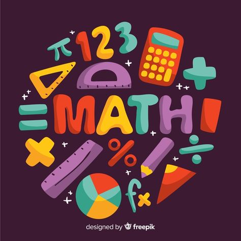 Cartoon math concept background Free Vec... | Free Vector #Freepik #freevector #freebackground #freeframe #freeschool #freehand Kampus Mengajar, Teachers Stickers, Math Vector, Doodle Maths, Math Logo, Math Cartoons, Math Doodles, Math Wallpaper, Pink Notepad