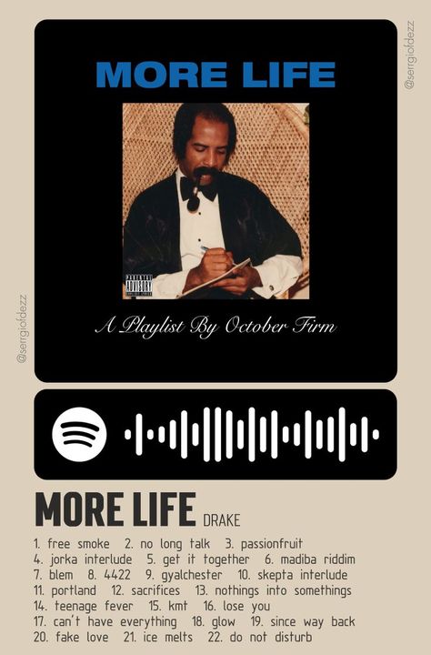 Drake More Life Album Cover, More Life Album Cover, Drake Background, More Life Drake, Drake Album Cover, Drake Album, Drakes Album, Champagne Papi, Drake Concert