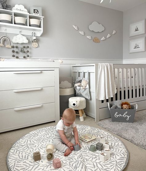 Baby Nursery Inspiration, Baby Room Organization, Baby Room Themes, Baby Room Neutral, Baby Boy Room Decor, Baby Room Inspiration, Nursery Room Design, Baby Boy Room Nursery