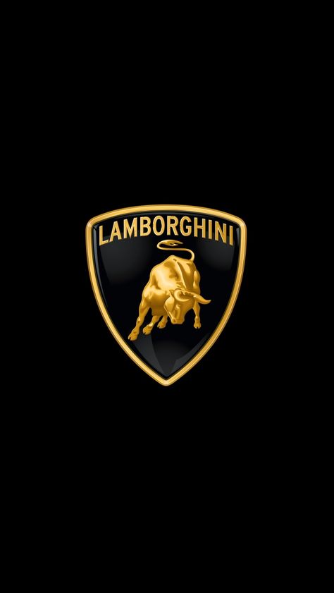 Download free HD wallpaper from above link! #lamborghini #car #logo #symbol #bull #gold #black Lamborghini Wallpaper Iphone, Xe Porsche, Green Lamborghini, Trunk Ideas, Dream Cars Lamborghini, Lamborghini Logo, Lamborghini Car, Carros Bmw, Cool Truck Accessories